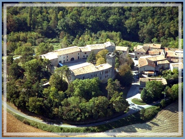 La Pomarède vue aérienne